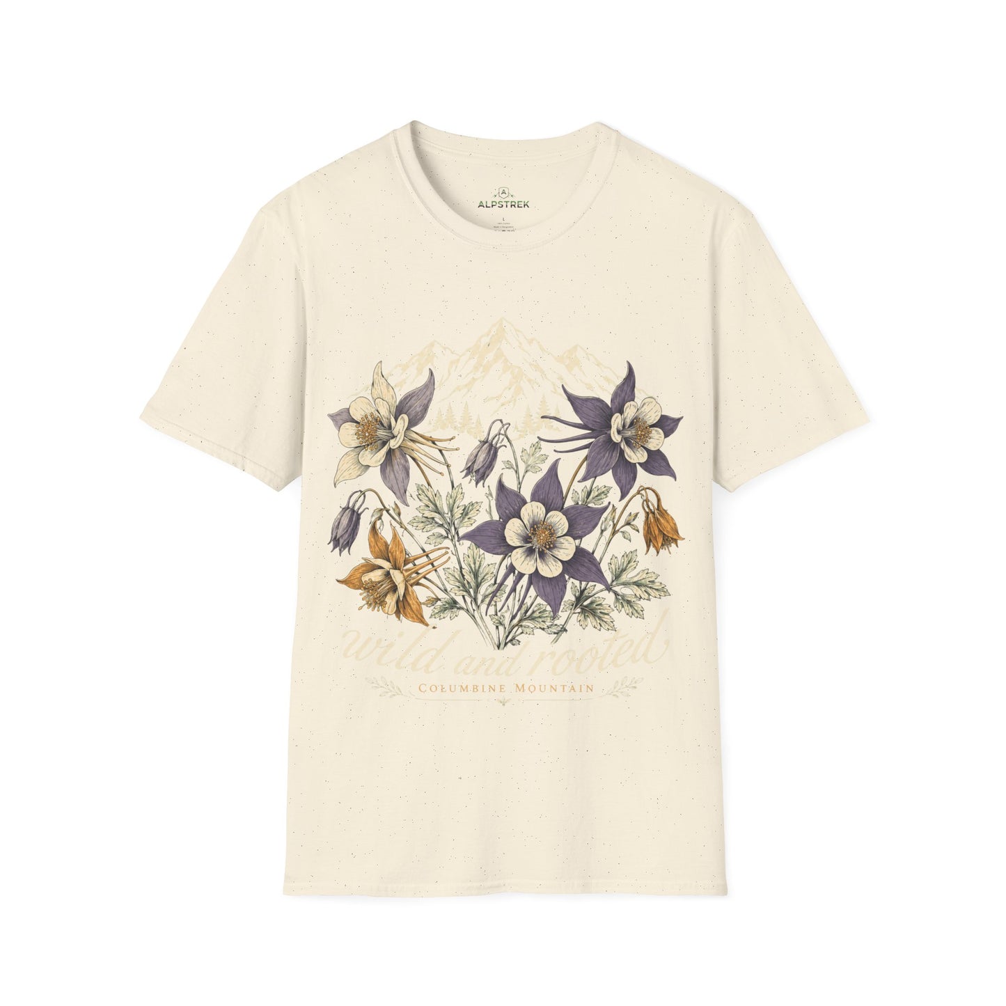 Wild And Rooted Mountain Hiking Trekking T-Shirt